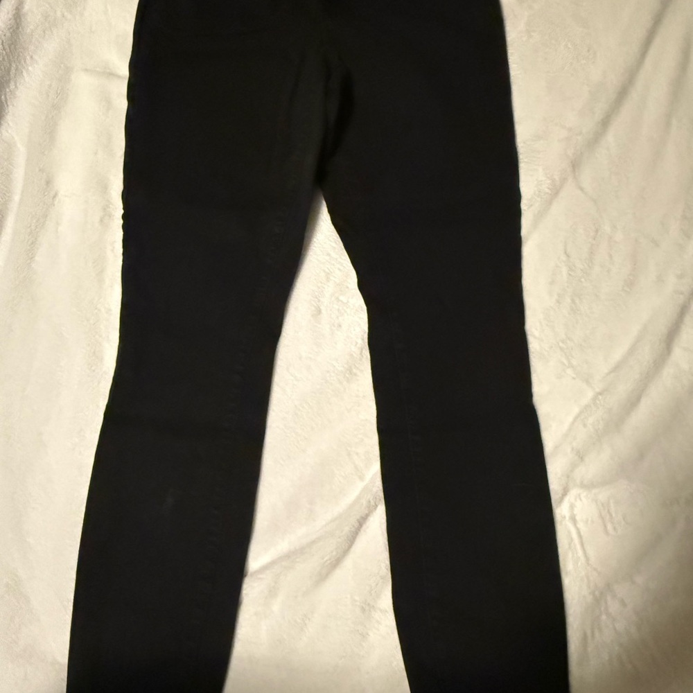 Torrid Premium Black Jeans, with lace cuff at bottom